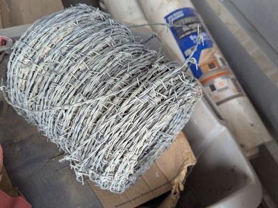 Barbed wire