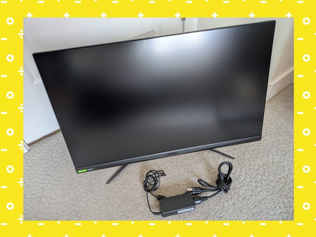 27" MSI 1080p 165Hz IPS Gaming Monitor with Power Adapter