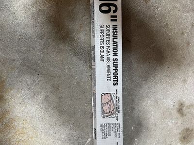 16” insulation supports