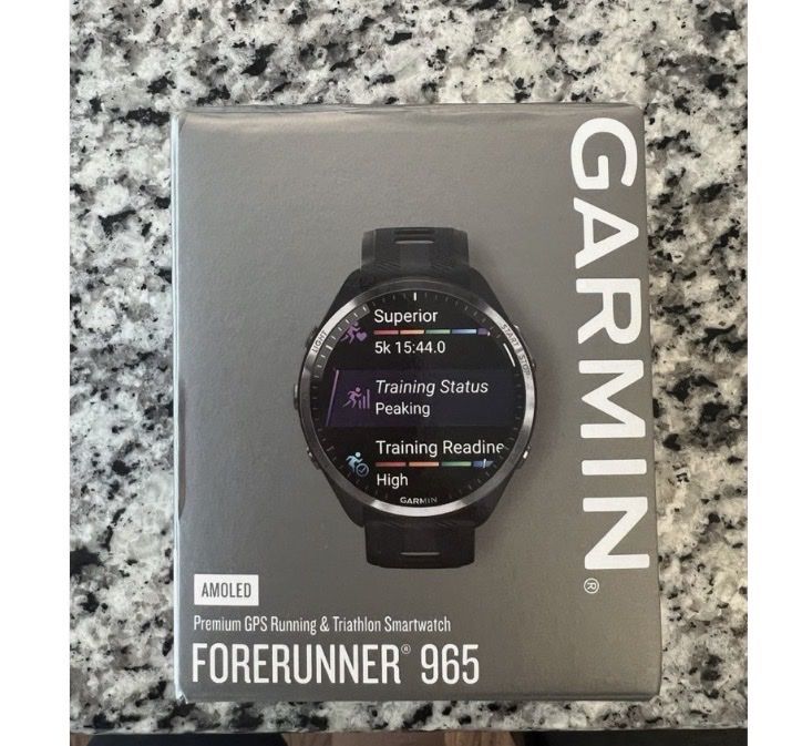 Garmin Forerunner 965 GPS Watch like new!
