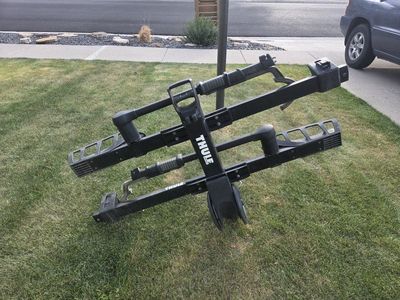 Thule T2 XT Pro 2 Bike Rack W/Bike & Hitch Locks