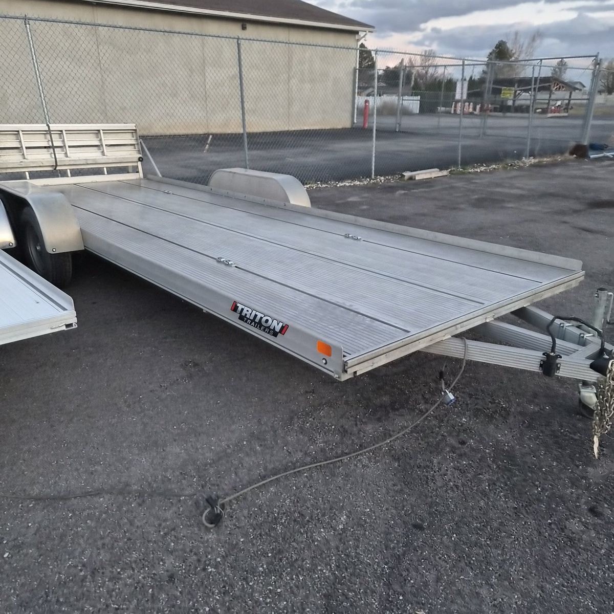 2024 Triton Aluminum 7x20 UTV Car Hauler