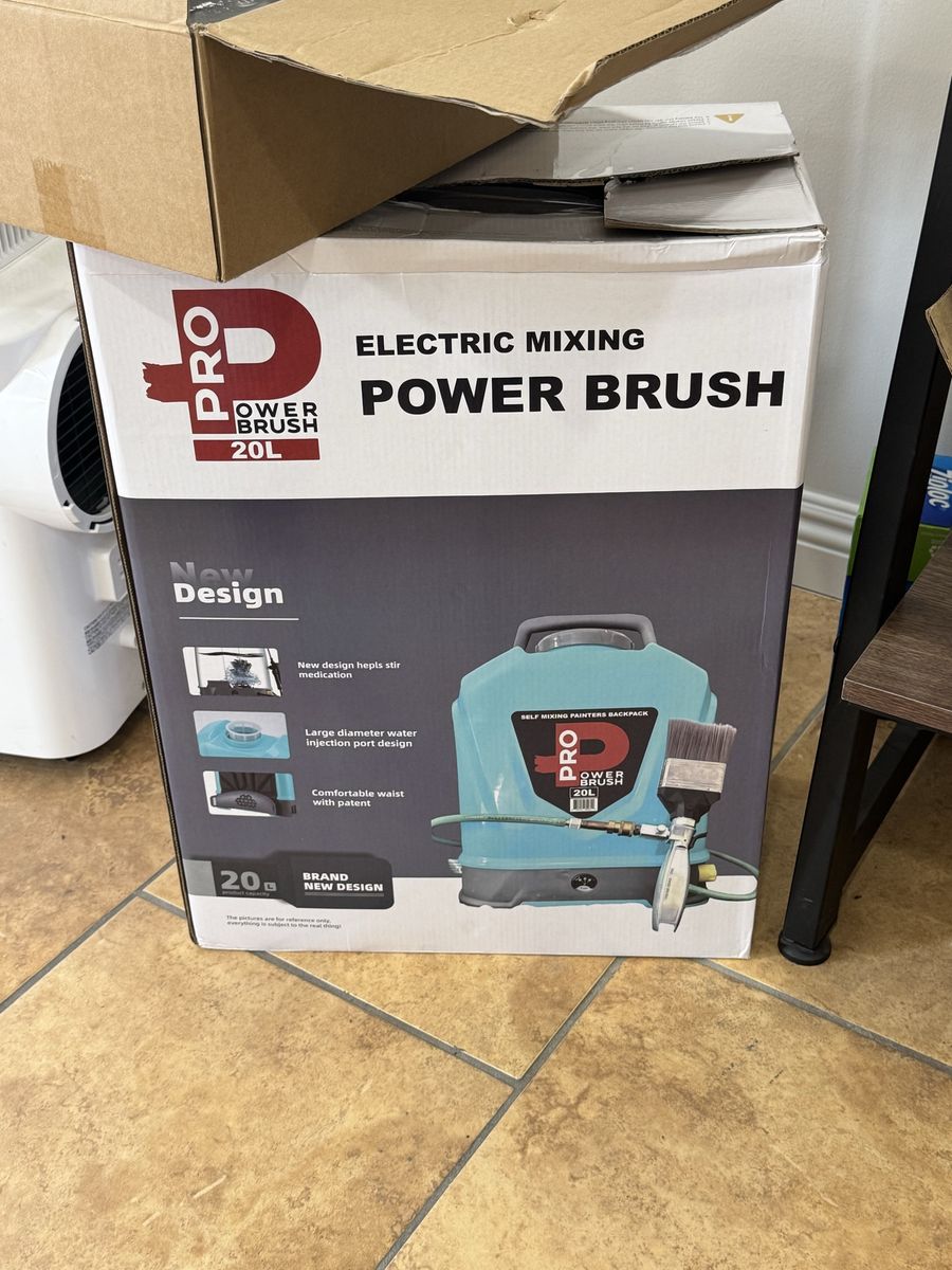 Pro Power Brush 20L Electric Mixing Power Brush Model 3WBD-20
