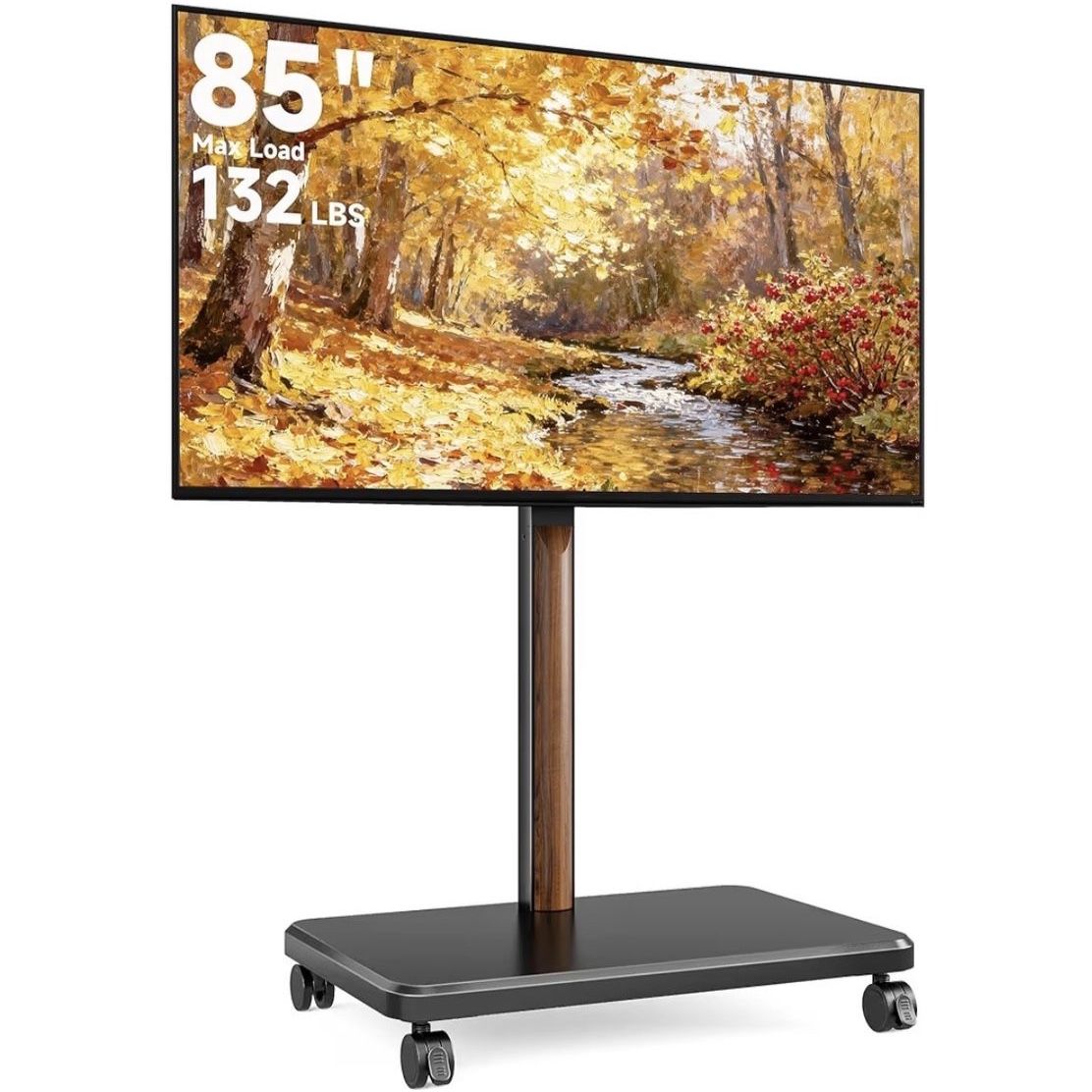 Rolling TV Stand Cart 32–85” | Mobile TV Mount