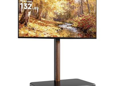 Rolling TV Stand Cart 32–85” | Mobile TV Mount