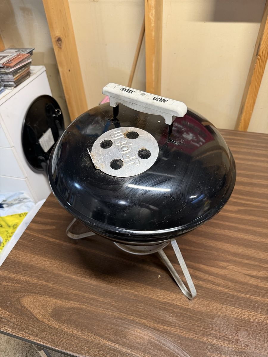 Weber Smokey Joe Portable Charcoal Grill - Black