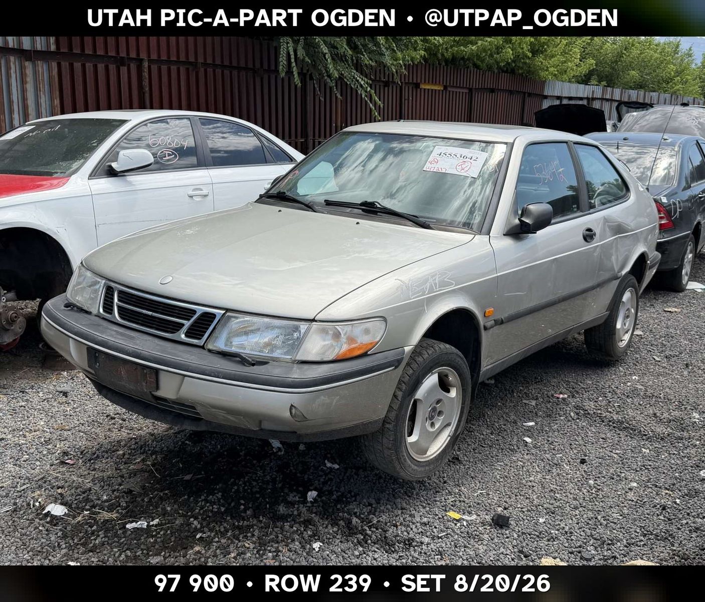 Just In! 1997 Saab 900 Parts - UTPAP Ogden