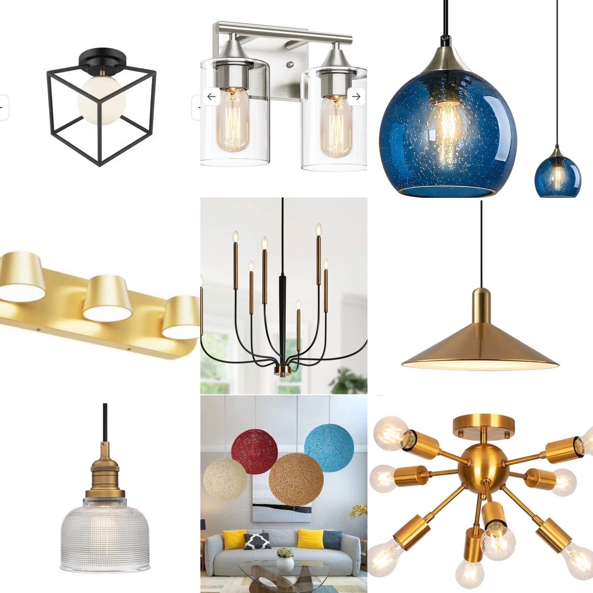 NEW IN BOX-Large Pallet of Chandeliers, Light Fixtures, Pendant Lights, Lamps, Etc.