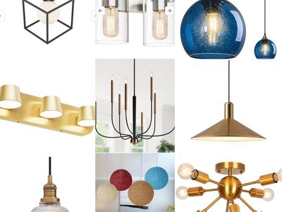 NEW IN BOX-Large Pallet of Chandeliers, Light Fixtures, Pendant Lights, Lamps, Etc.