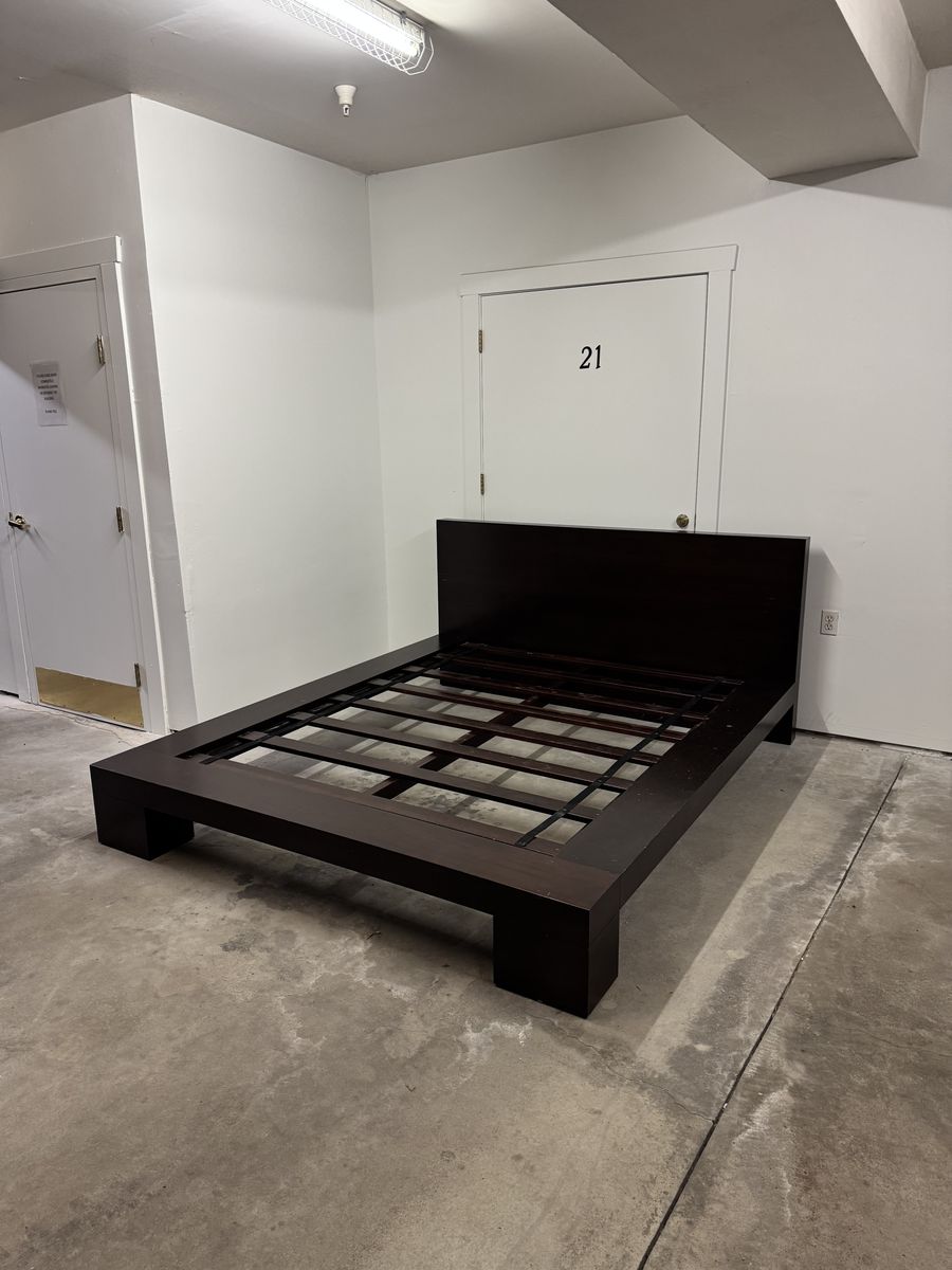 Platform Bed Frame, Queen or King