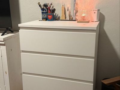 White Ikea Dresser