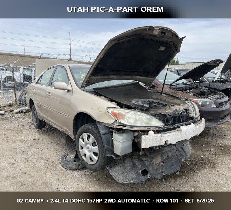 2002 Toyota Camry Parts - UTPAP Orem