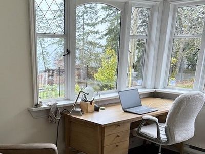 Article Krossa 65" Executive Desk - White Oak