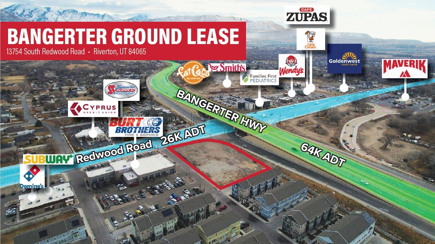 Bangerter Ground Lease - 1.07 Acres - Riverton, UT