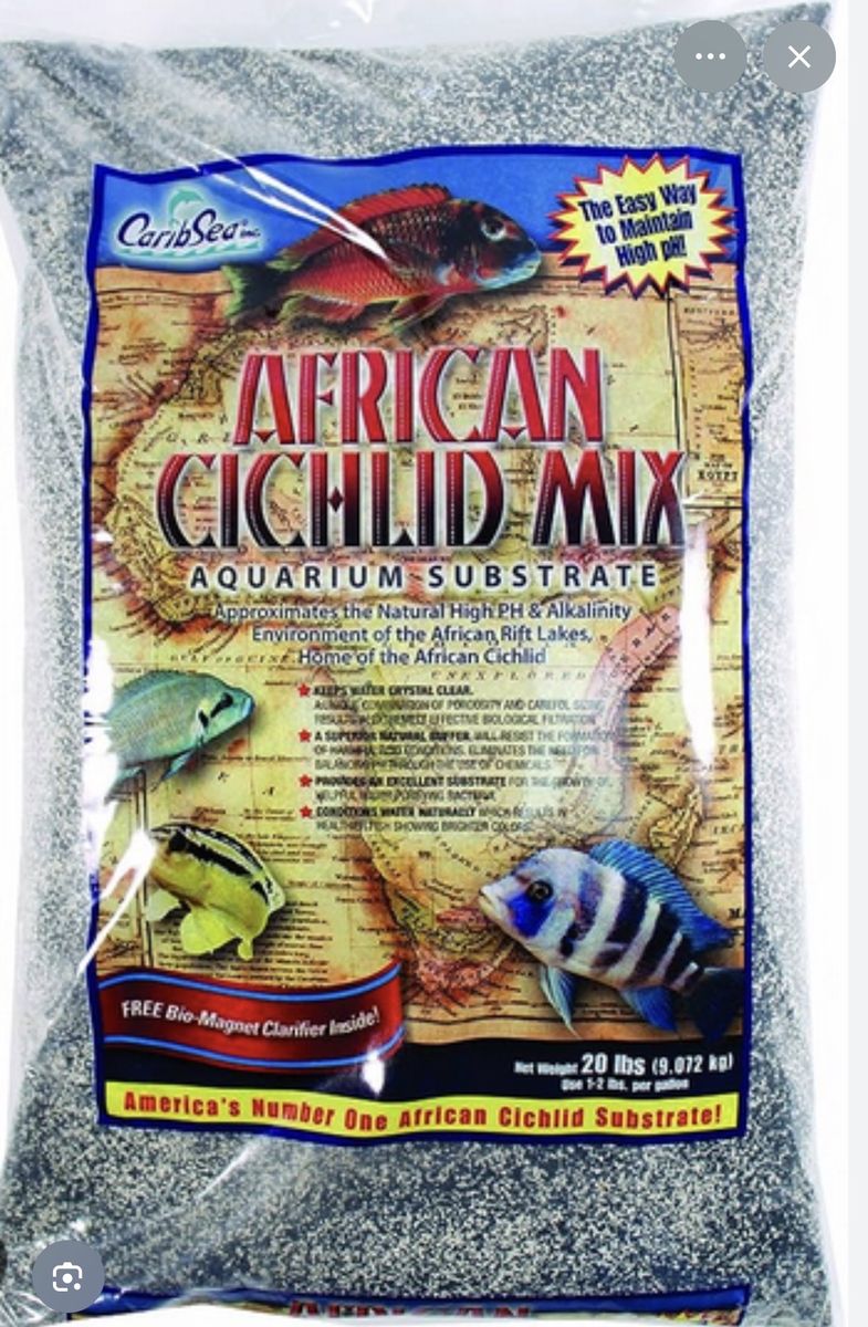 CaribSea African Cichlid Mix Substrate – 60 lbs
