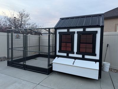4x6 WALK IN chicken coop (HOUSE ONLY)