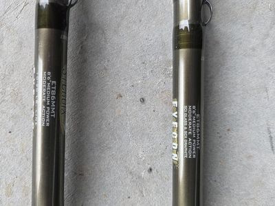 Two St Croix Eyecon 8'6" Telescoping Trolling Rods