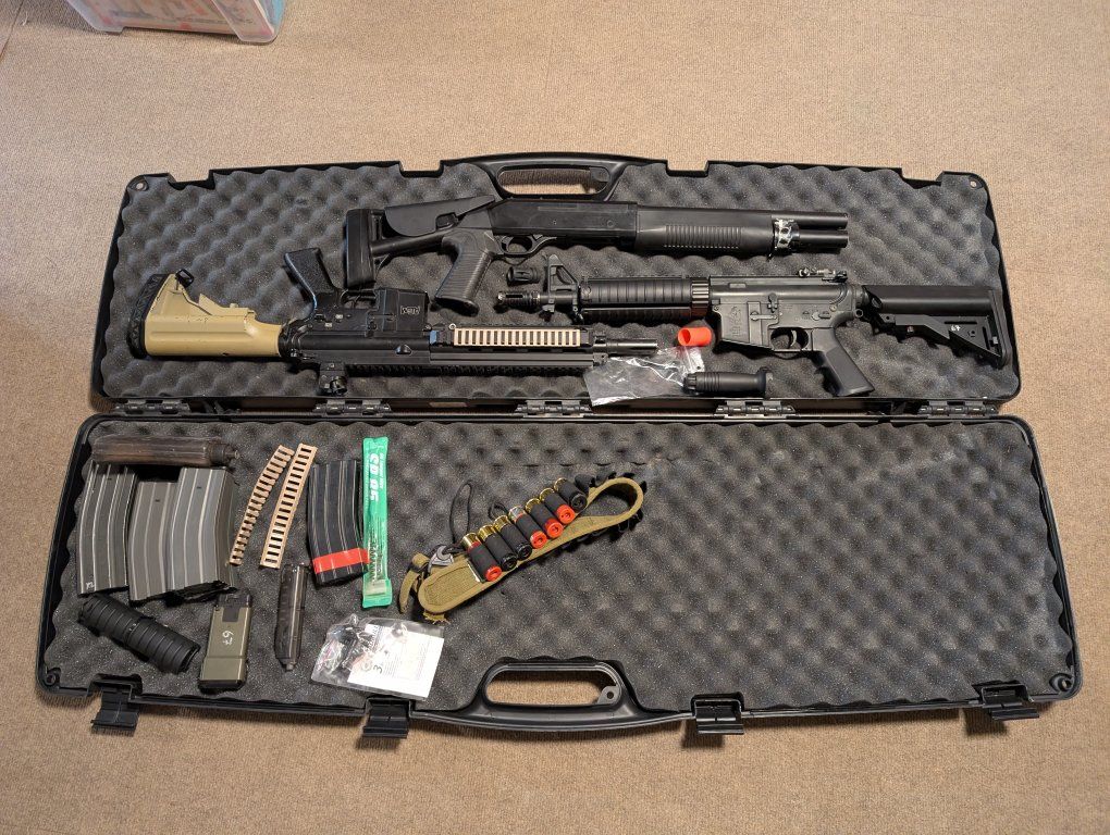 Airsoft AEGs, Shotgun, Accessories