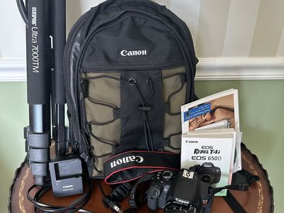 Canon Rebel T4i Camera Bundle