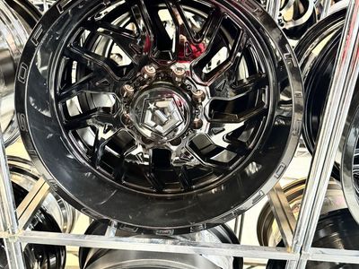 TIS wheels style 544rb 20x10 gloss black. Brand new set of 4.