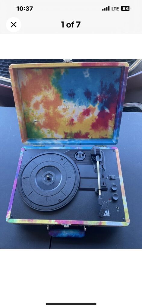 Crosley CR8005D-WSK BN Exclusive Deluxe Turntable