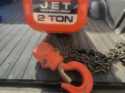 jet 2 ton 3 phase electric chain hoist