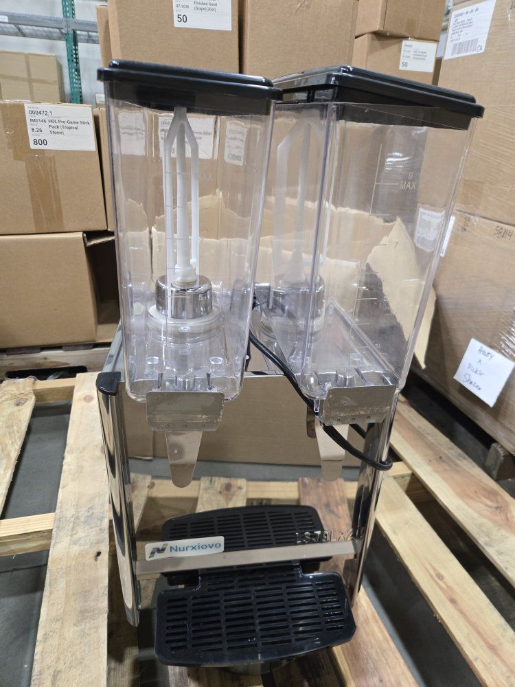 two flavor drink machine