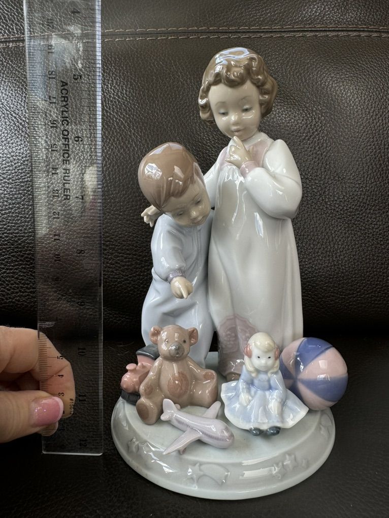 IIaldró Figurine Vintage retired Thank You Santa