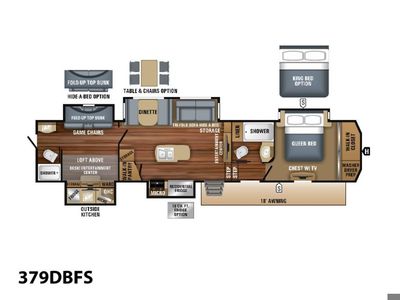 2018 Jayco North Point 379DBFS
