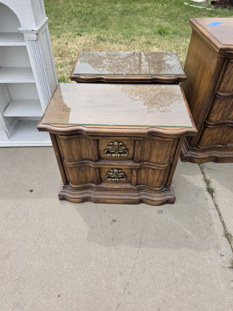 Antique dresser and nightstands