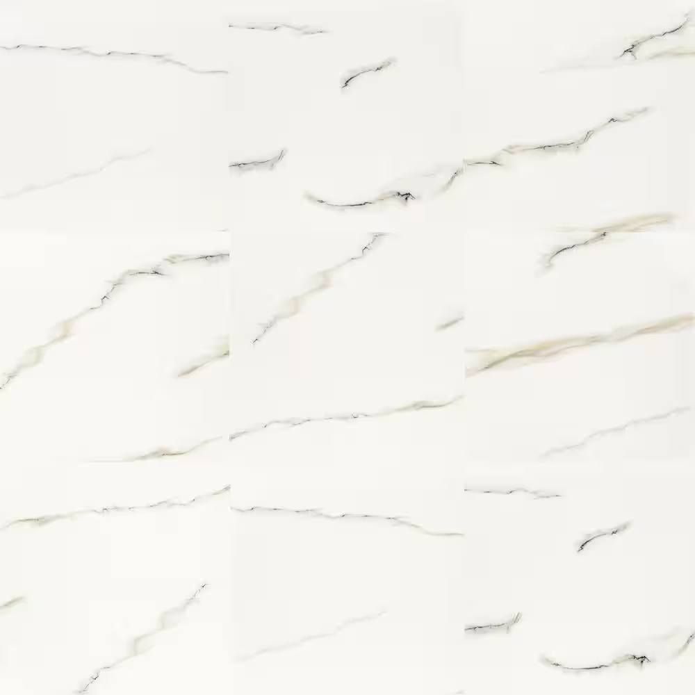 White Calacatta Bianco 24x24 Porcelain Tile( 28 CASES AVAILABLE)