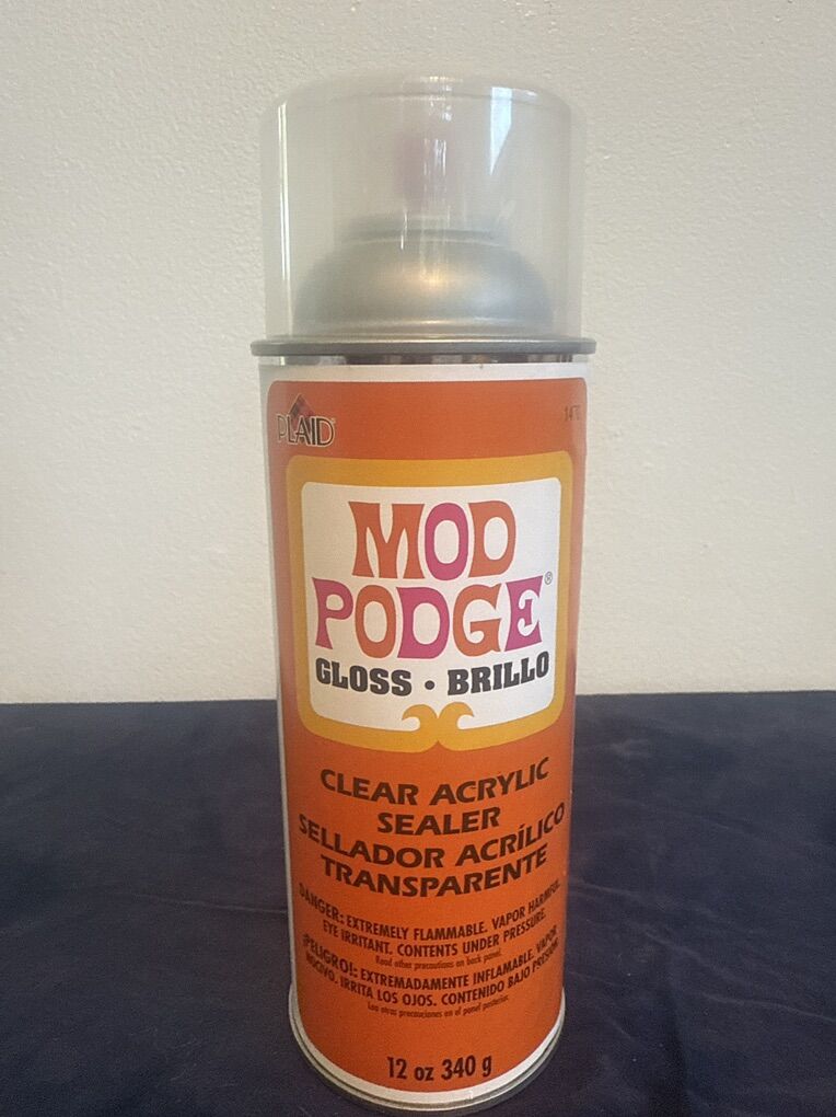 Brand New Mod Podge Gloss Spray Can
