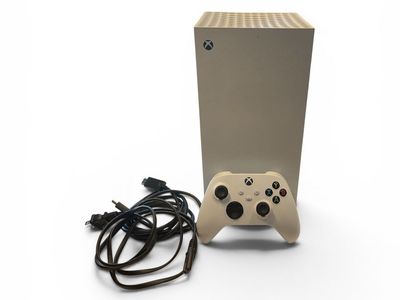 Xbox One X EP2-00692 - White, with Controller and Cords E75013565