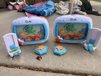 Baby Einstein Sea Dreams Soother Musical Crib Toy Lot of 2