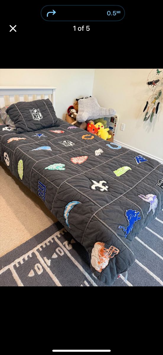 NFL quilt ( pottery barn Teen )