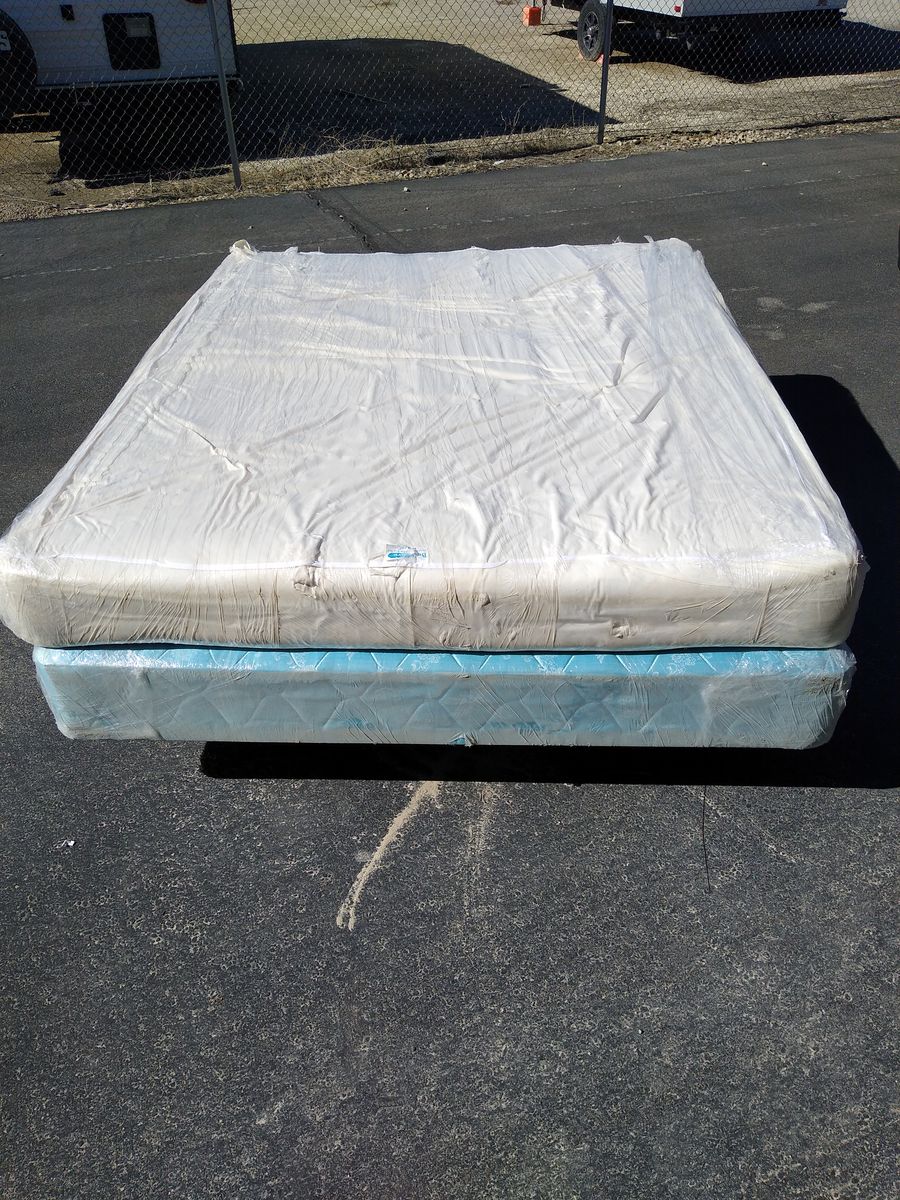 Queen Mattress and frame