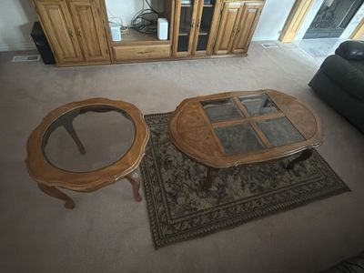 Coffee Table And End Table Combo