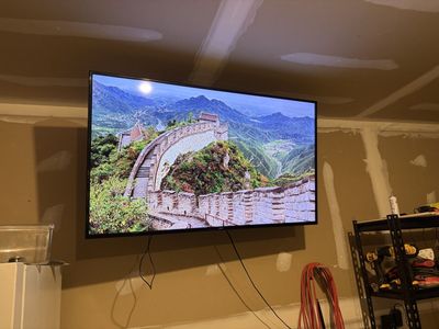 50 Inch Tv With Mount.