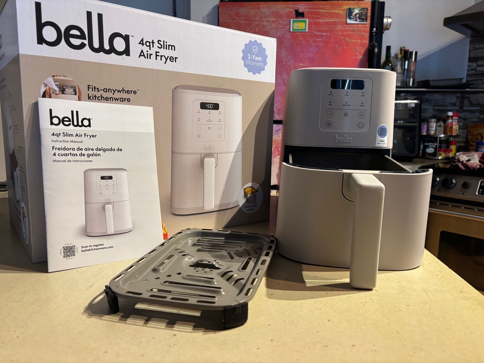 Bella Air Fryer - 4QT Slim