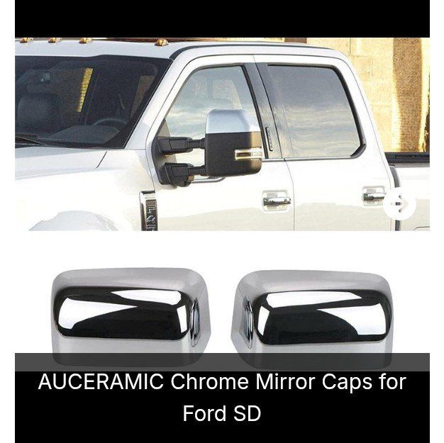 Chrome Mirror Caps for Ford SD (NEW)