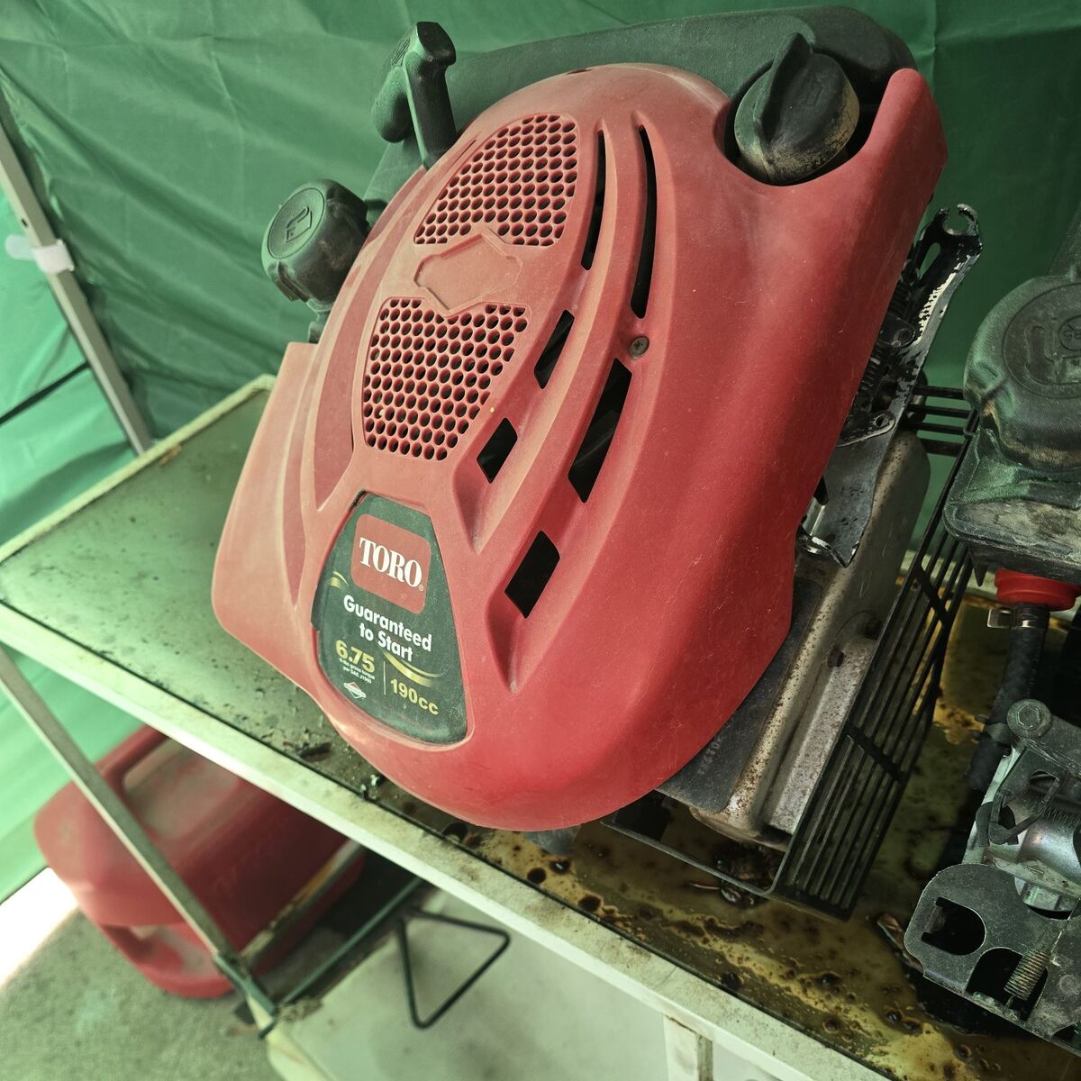 toro 6.75 Briggs engine