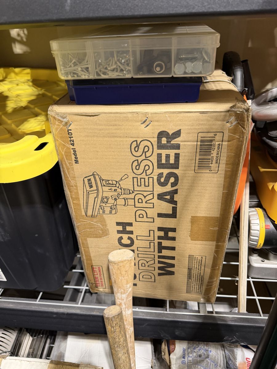 WEN Drill Press with Laser, never opened