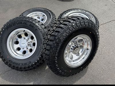 New LT285/75r16 MT Pro Comp Mod Alloy 8x6.5 Chevy