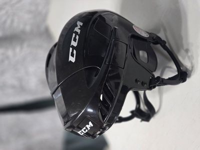 Used CCM FL 40 Helmet Cage Combo Black Large