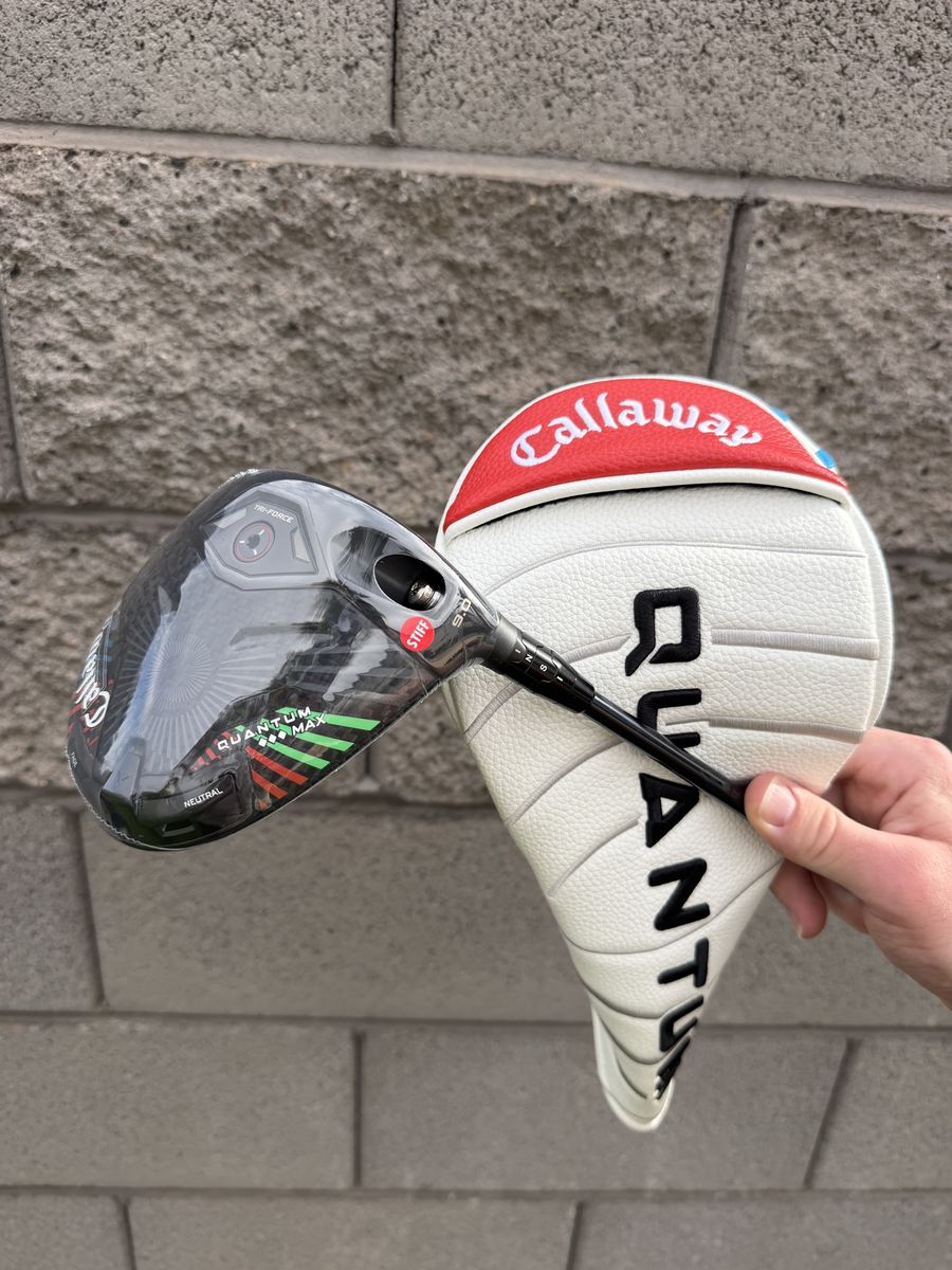 NEW Callaway Quantum TD Max Stadium Glow 9.0 Driver Stiff Limited Edition BELOW MSRP