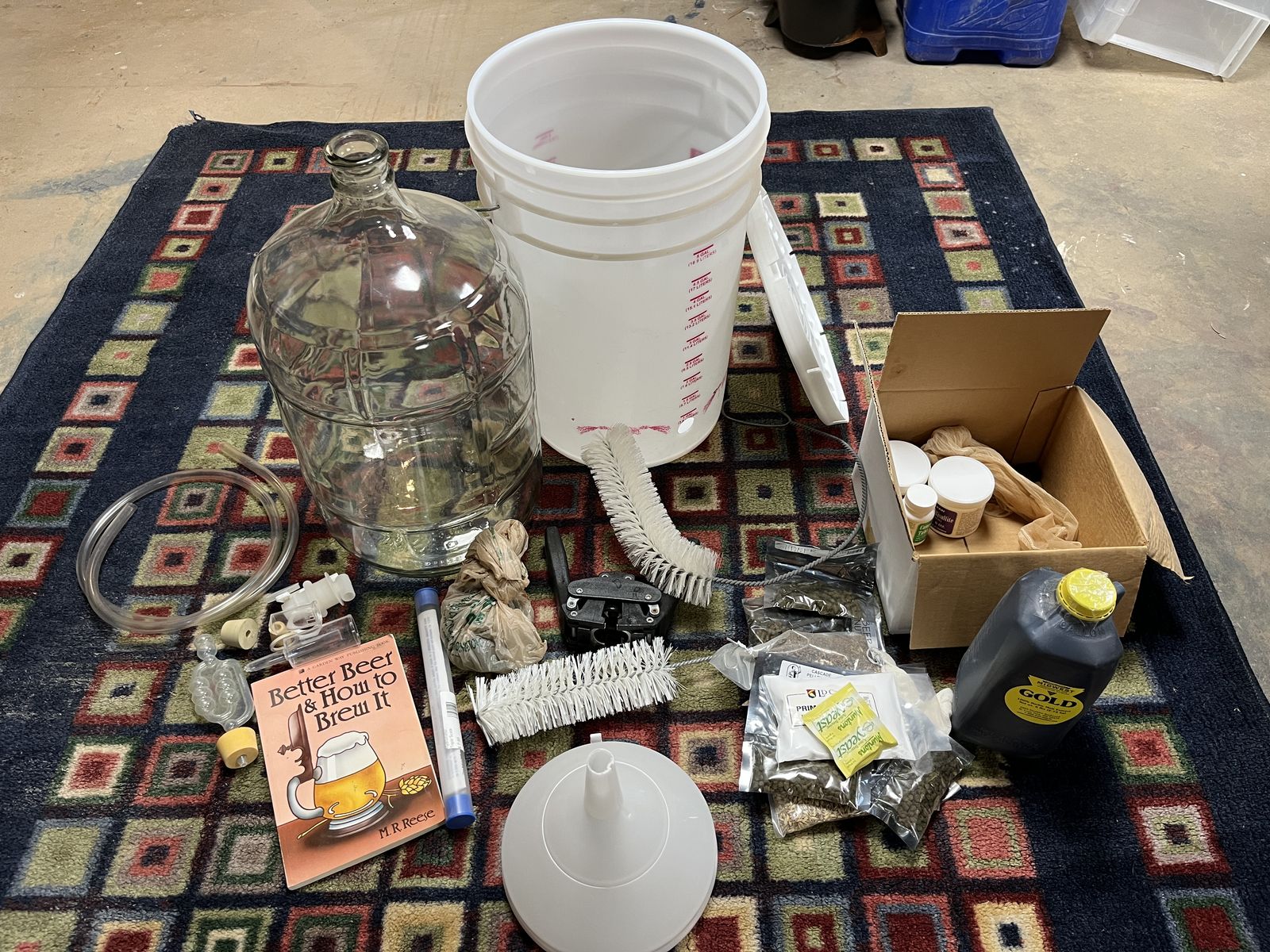 beer making equipment