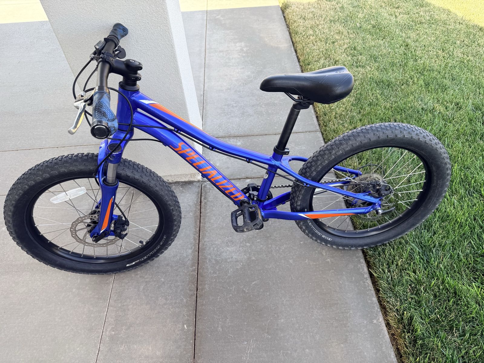 20” Blue Kids Riprock Mountain Bike