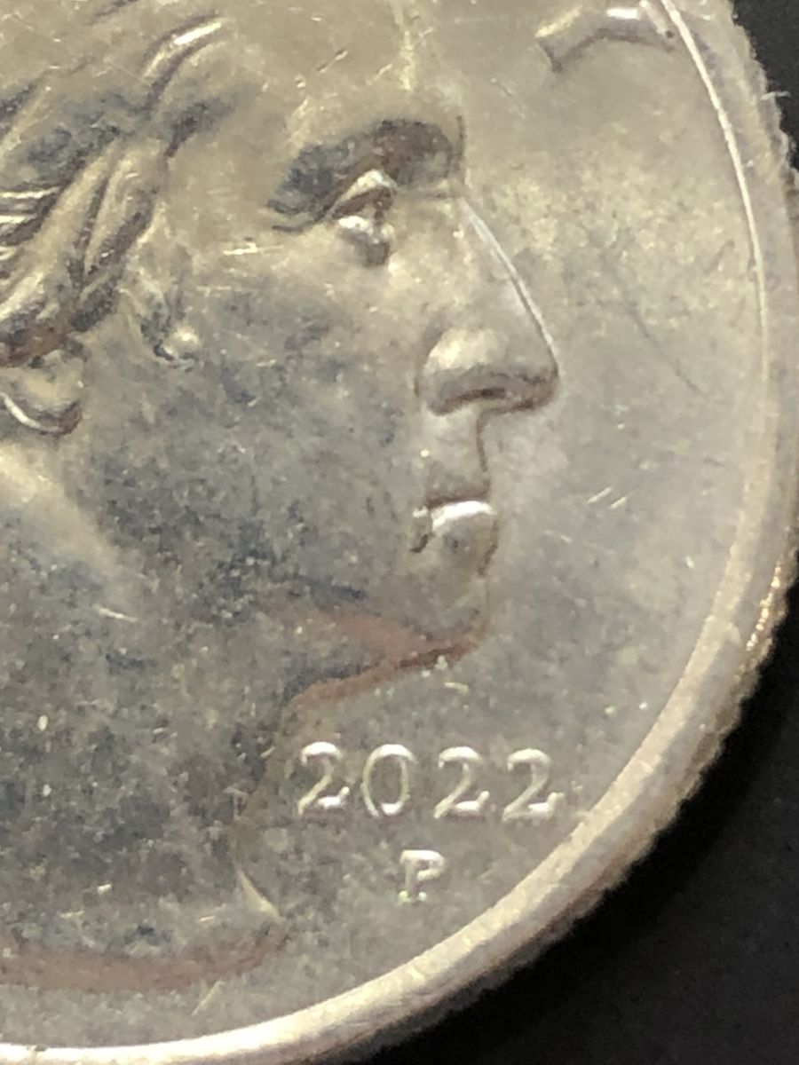 2022P Quarter Dollar Error
