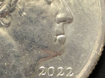2022P Quarter Dollar Error