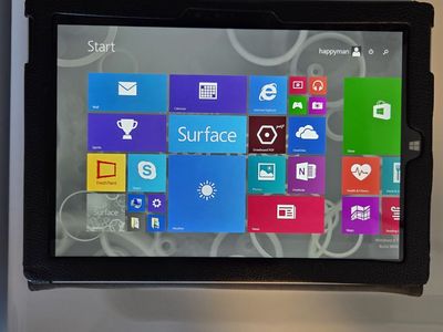 Tablet with charger